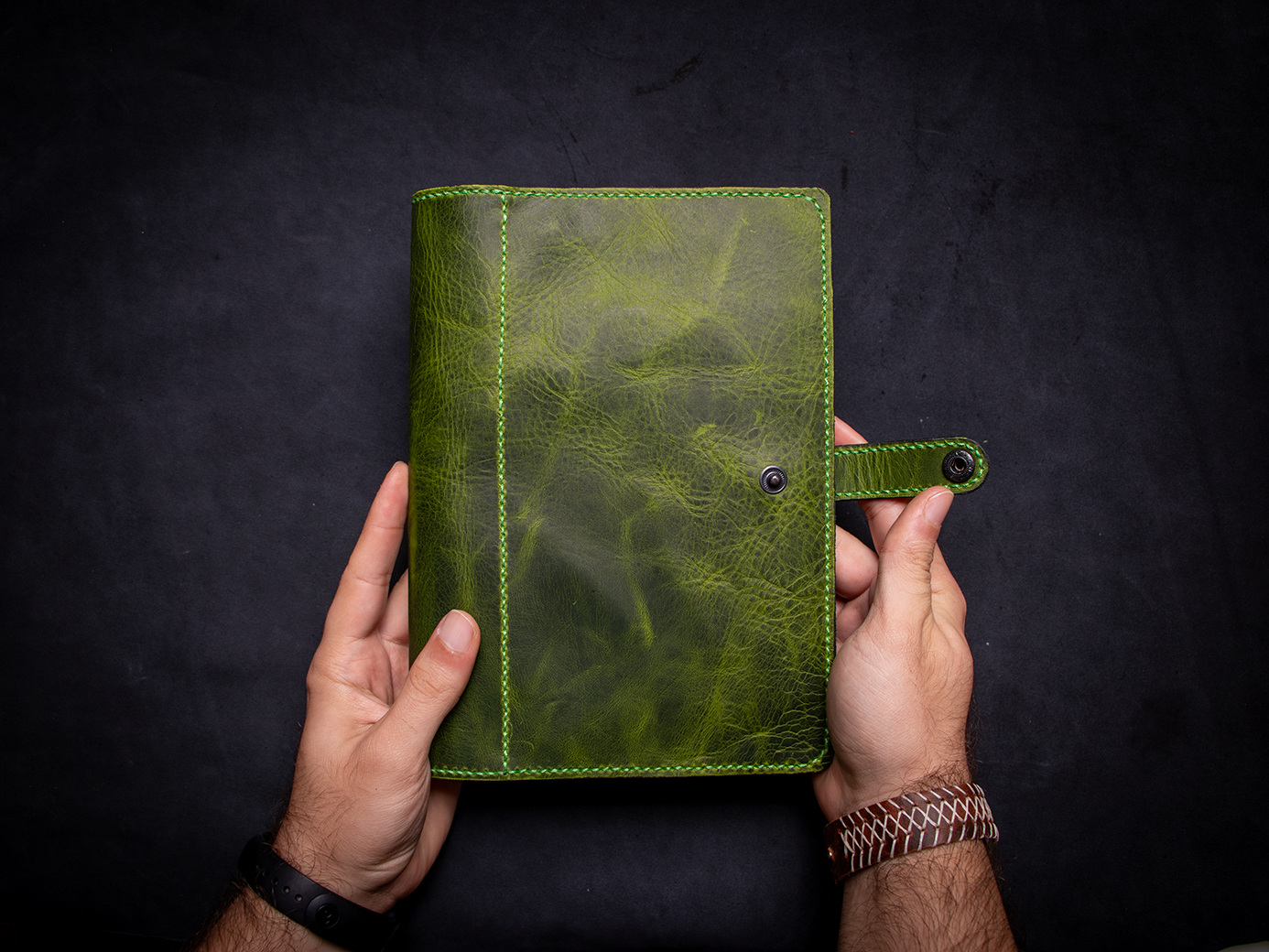 El Yapımı Deri Organizer