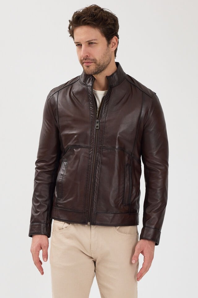 Vivamood Erkek Deri Mont Arda