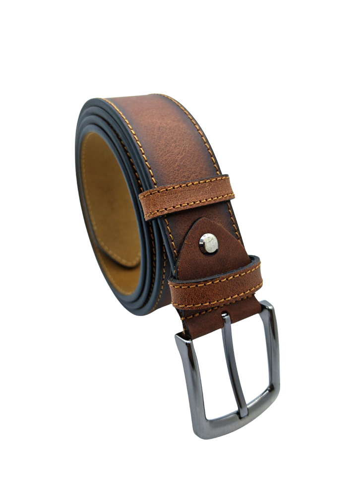 3.7 cm Dana Deri Antik Spor Kemer
